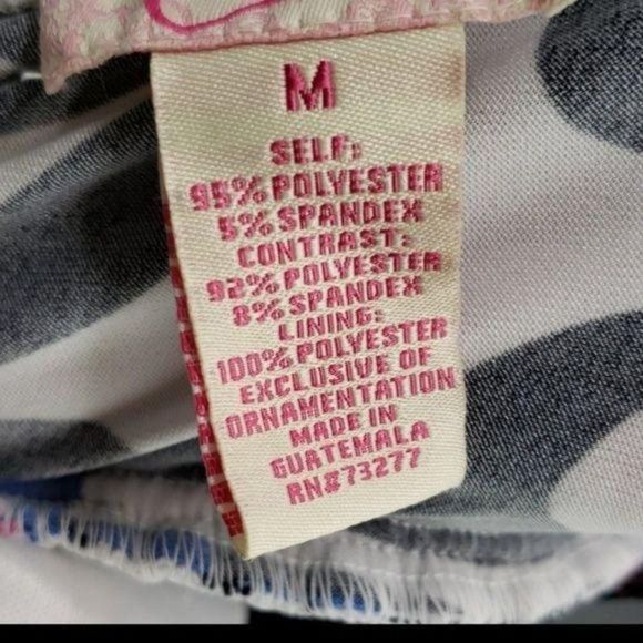 Candies Floral scroll Print Halter Bubble Bottom medium VNECK Dress - Picture 8 of 8